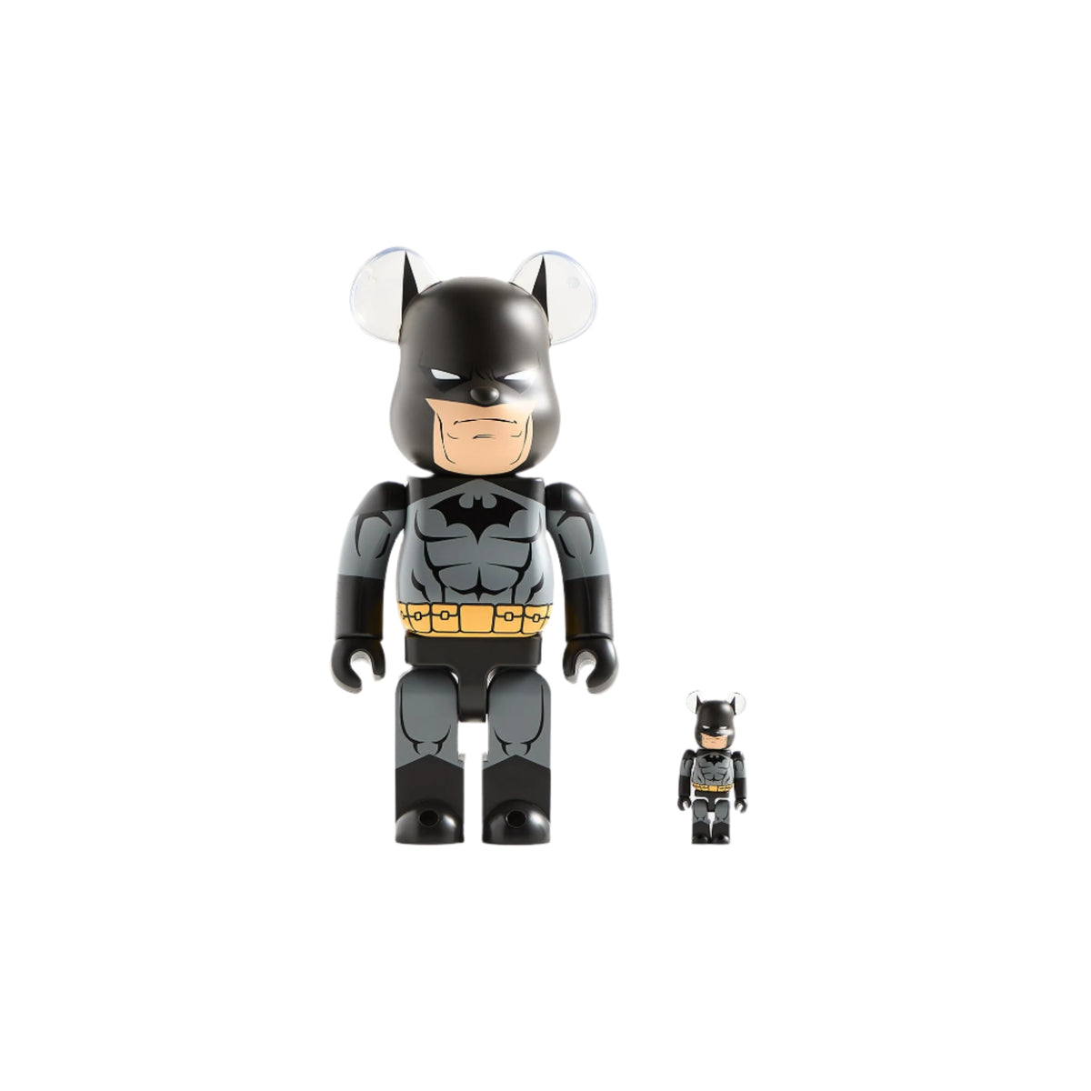 BE@RBRICK BATMAN (BATMAN HUSH BLACK Ver.) 100% & 400