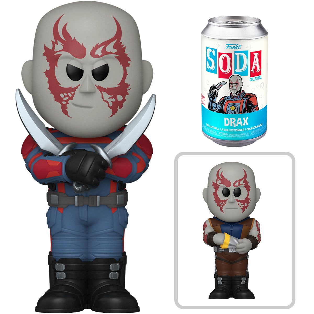 Vinyl Soda: Marvel: Guardian Of The Galaxy 3 - Drax W/Chase | Funko | FU68816