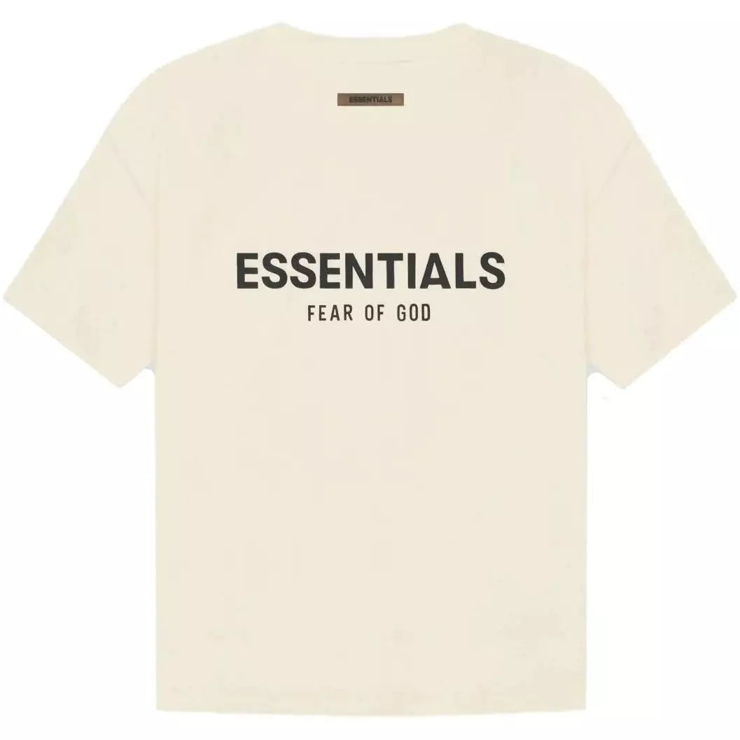 Essentials SS21 Cream - Logo on Back | Essentials | Essentials SS21 Cream