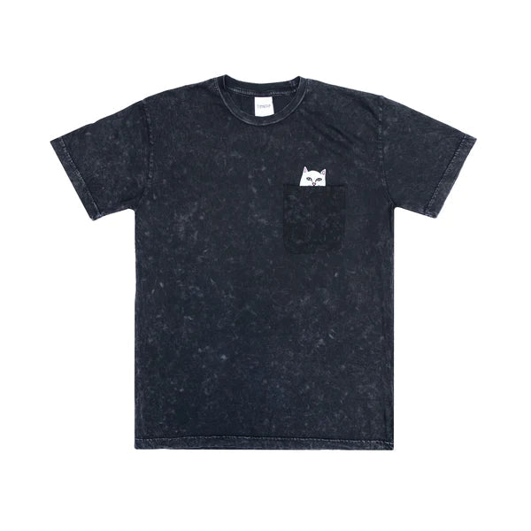 Lord Nermal Pocket Tee Washed | RIP N DIP | RND0204BT-BLACK MINERAL WASH