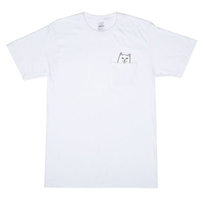 Lord Nermal Pocket Tee White | RIP N DIP | RND0205-WHITE