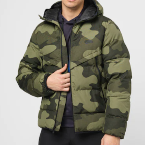 nike windrunner camo