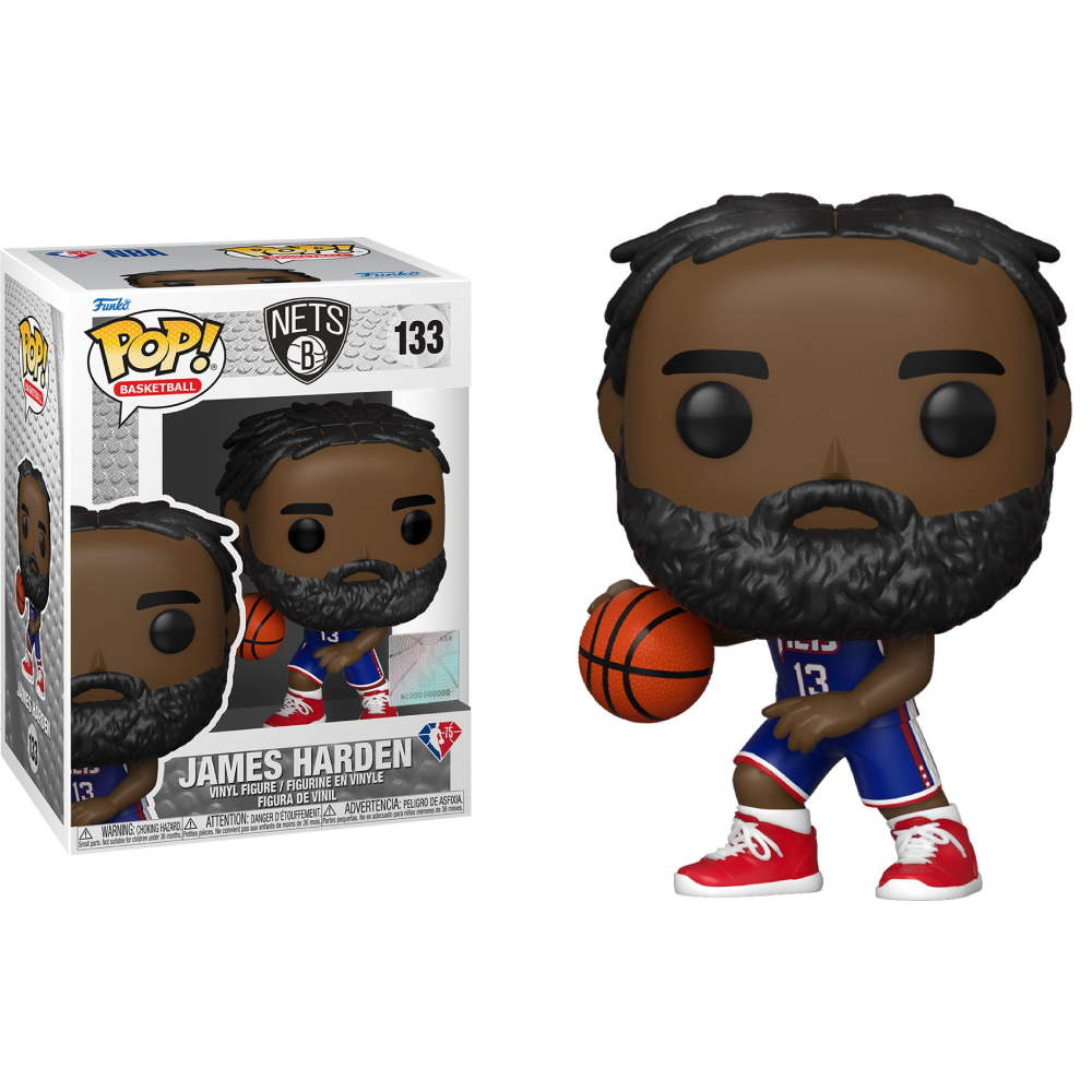 Pop! Basketball: NBA Nets James Harden (City Edition 2021) | Funko | FU59264