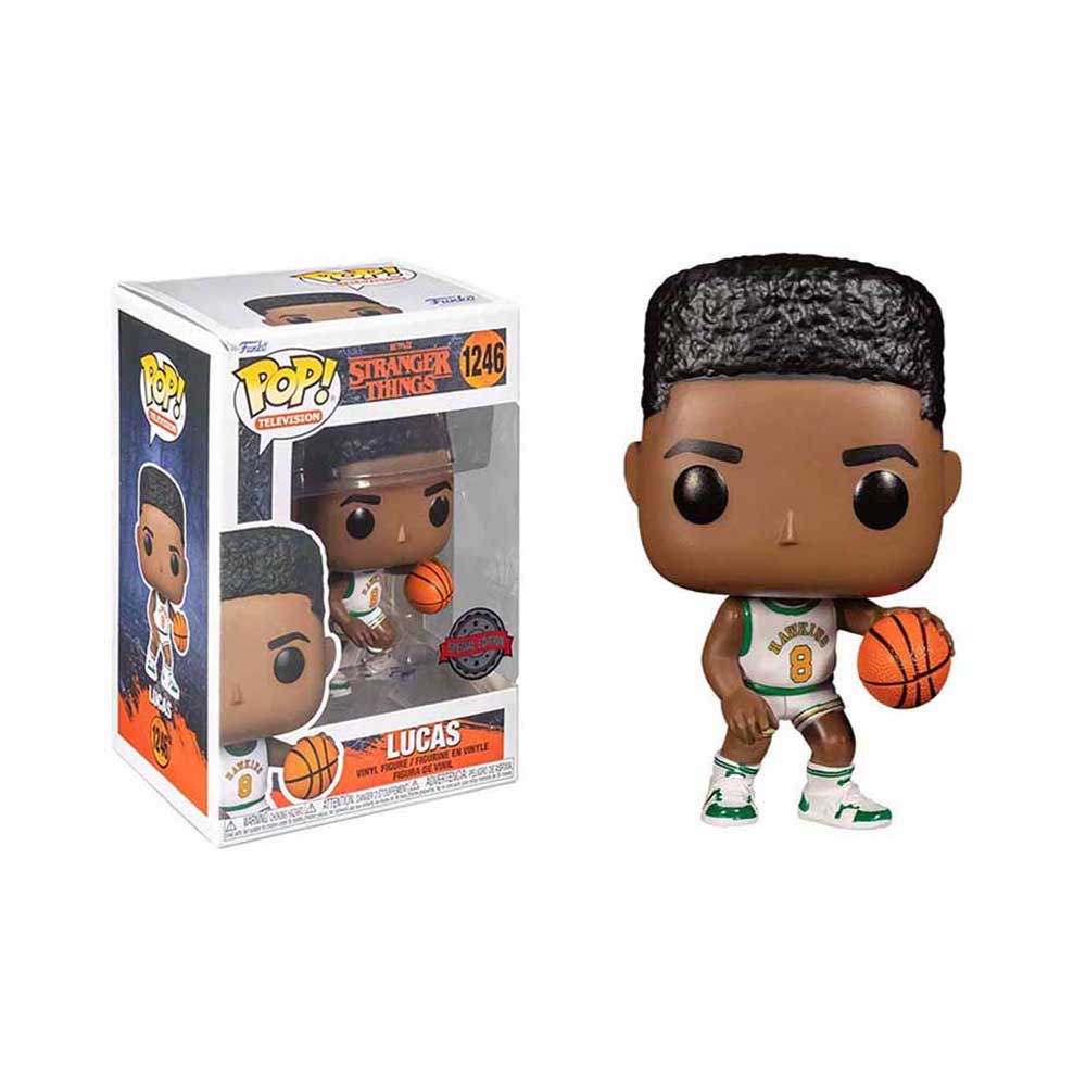 Pop! TV: Stranger Things Season 4- Lucas in Jersey (Exclusive) | Funko | FU62389