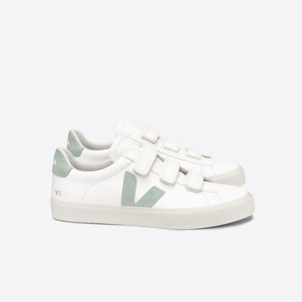 RECIFE CHROMEFREE LEATHER WHITE MATCHA | Veja | RC0592878A