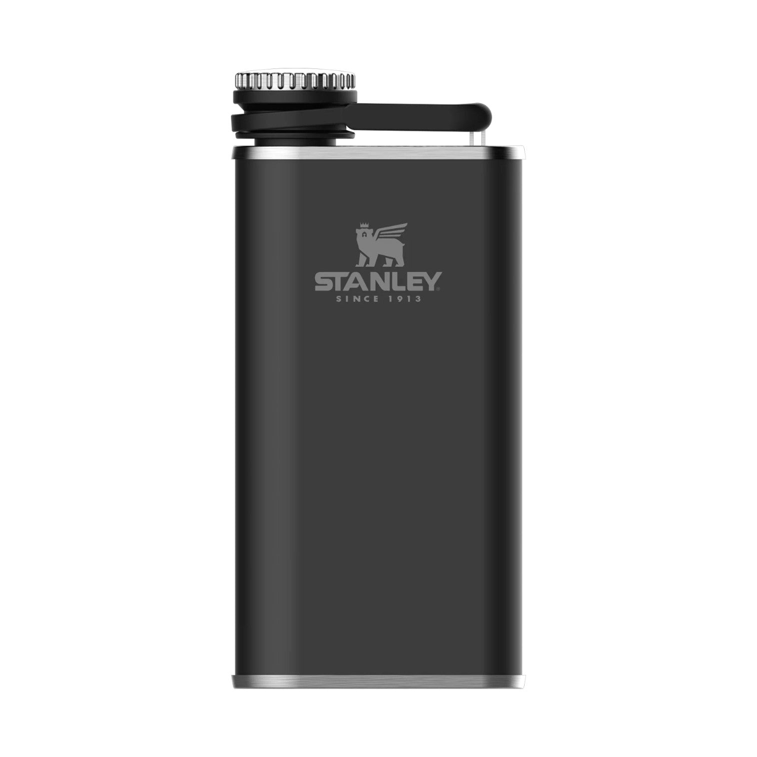 Stanley Classic Easy Fill Wide Mouth Flask | 0.23L Matte Black Pebble | Accessories | STANLEY | 10-00837-127 Stanley Classic Easy Fill Wide Mouth Flask | 0.23L Matte Black Pebble | Accessories | STANLEY | 10-00837-127