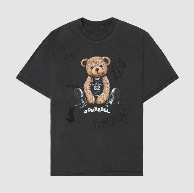 PLAY SKETCH - T-SHIRT Faded Black | Unisex Apparel | Domrebel | PLAY SKETCH - T-SHIRT Faded Black PLAY SKETCH - T-SHIRT Faded Black | Unisex Apparel | Domrebel | PLAY SKETCH - T-SHIRT Faded Black