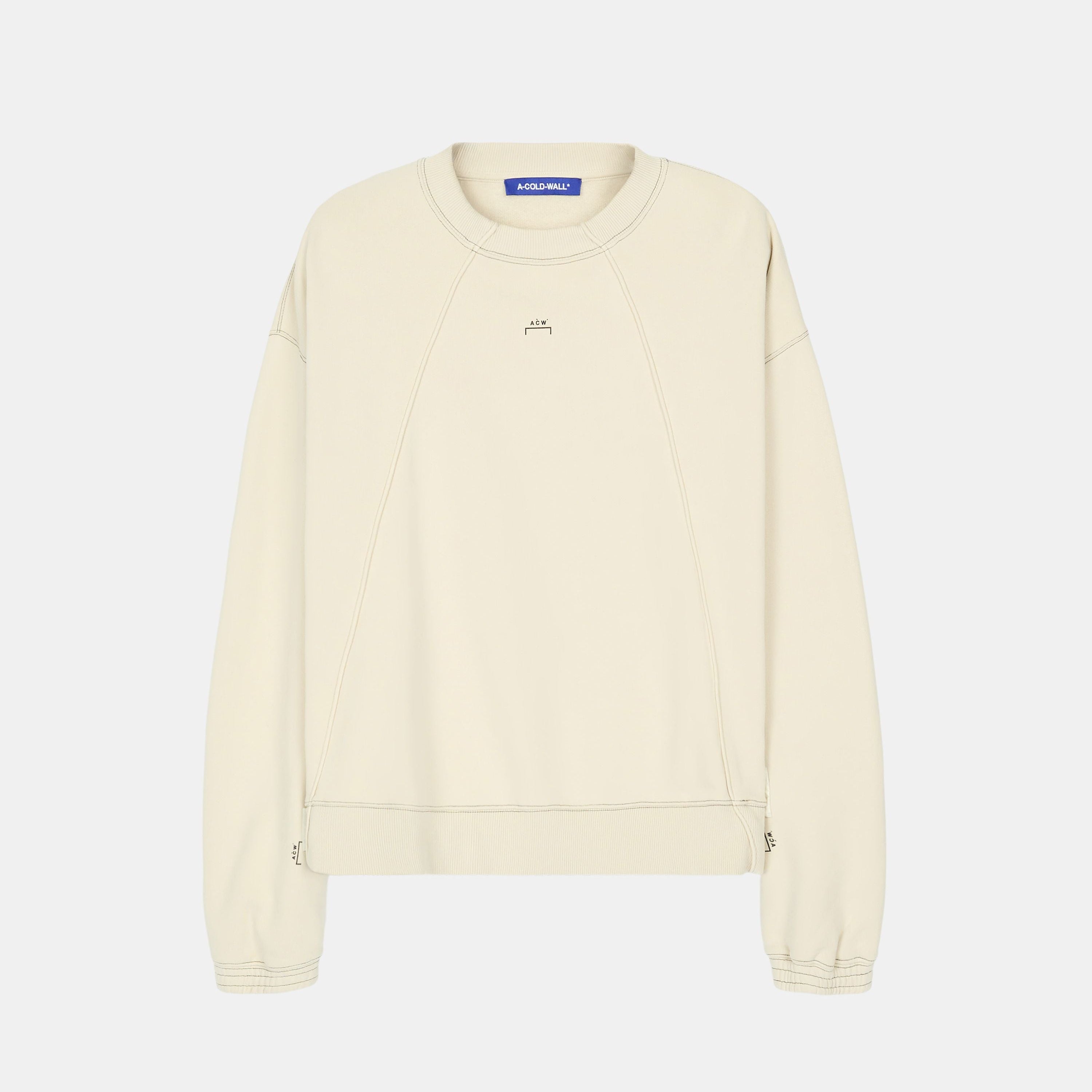 Knitted MILLBANK CREWNECK BEIGE | Men's Apparel | A-COLD-WALL | ACWMW230BEI Knitted MILLBANK CREWNECK BEIGE | Men's Apparel | A-COLD-WALL | ACWMW230BEI