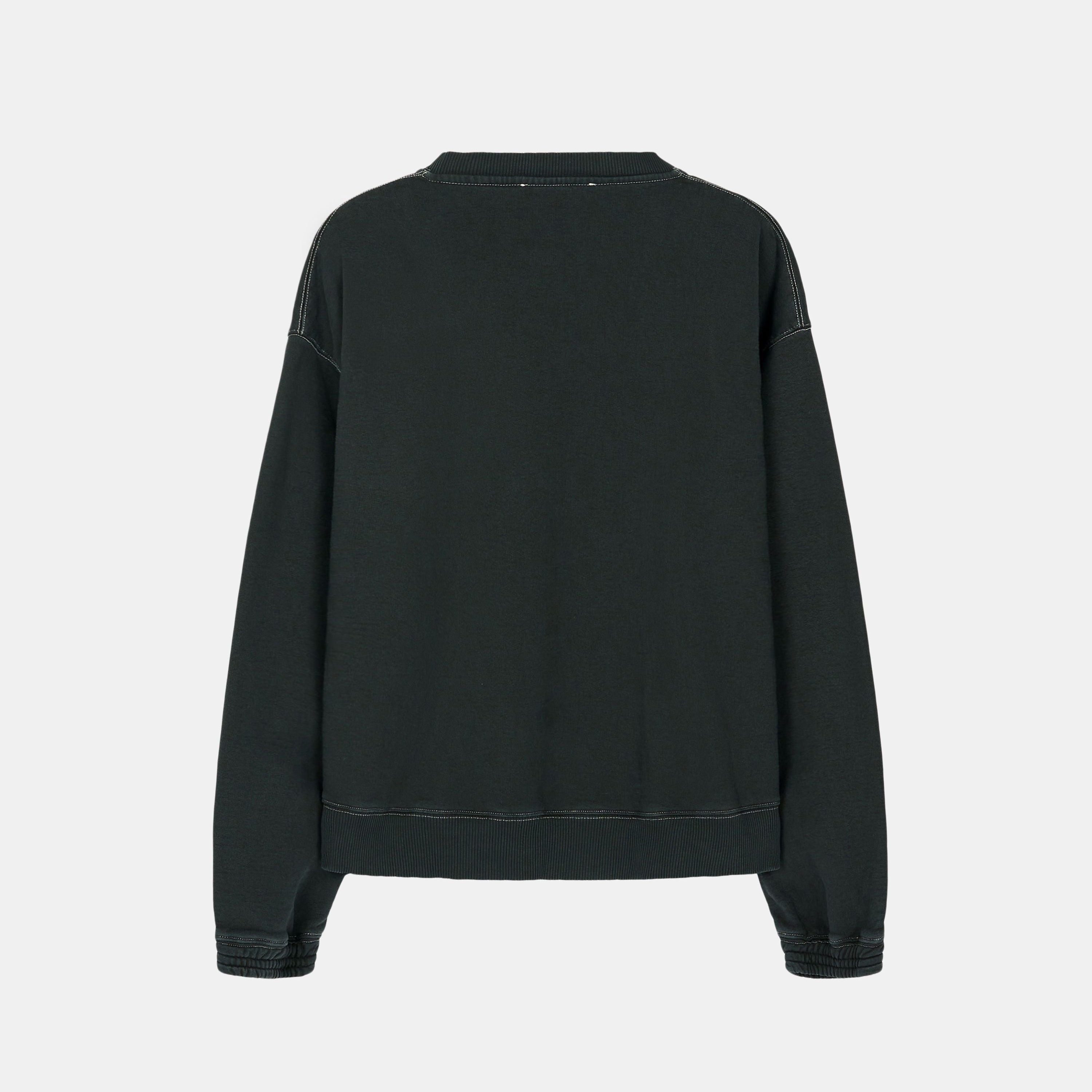 Knitted MILLBANK CREWNECK BLACK | Men's Apparel | A-COLD-WALL | ACWMW230 BLK Knitted MILLBANK CREWNECK BLACK | Men's Apparel | A-COLD-WALL | ACWMW230 BLK