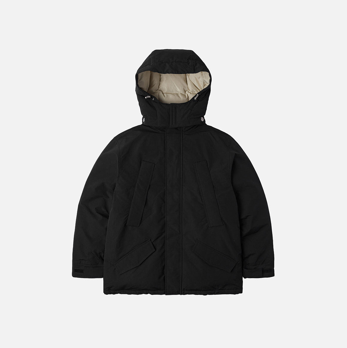 Seagull Embroidery Regular Fit Waterproof Down Jacket BLACK | Men's Apparel | EVISU | 2EAEJM5NJ6007XX SN-Black Seagull Embroidery Regular Fit Waterproof Down Jacket BLACK | Men's Apparel | EVISU | 2EAEJM5NJ6007XX SN-Black