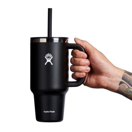 32 OZ ALL AROUND TRAVEL TUMBLER BLACK | Accessories | Hydroflask | TT32PS001 32 OZ ALL AROUND TRAVEL TUMBLER BLACK | Accessories | Hydroflask | TT32PS001