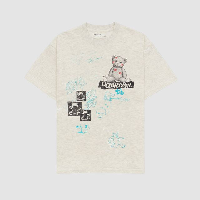 HIGH LOW - T-SHIRT GREIGE | Unisex Apparel | Domrebel | HIGH LOW - T-SHIRT HIGH LOW - T-SHIRT GREIGE | Unisex Apparel | Domrebel | HIGH LOW - T-SHIRT