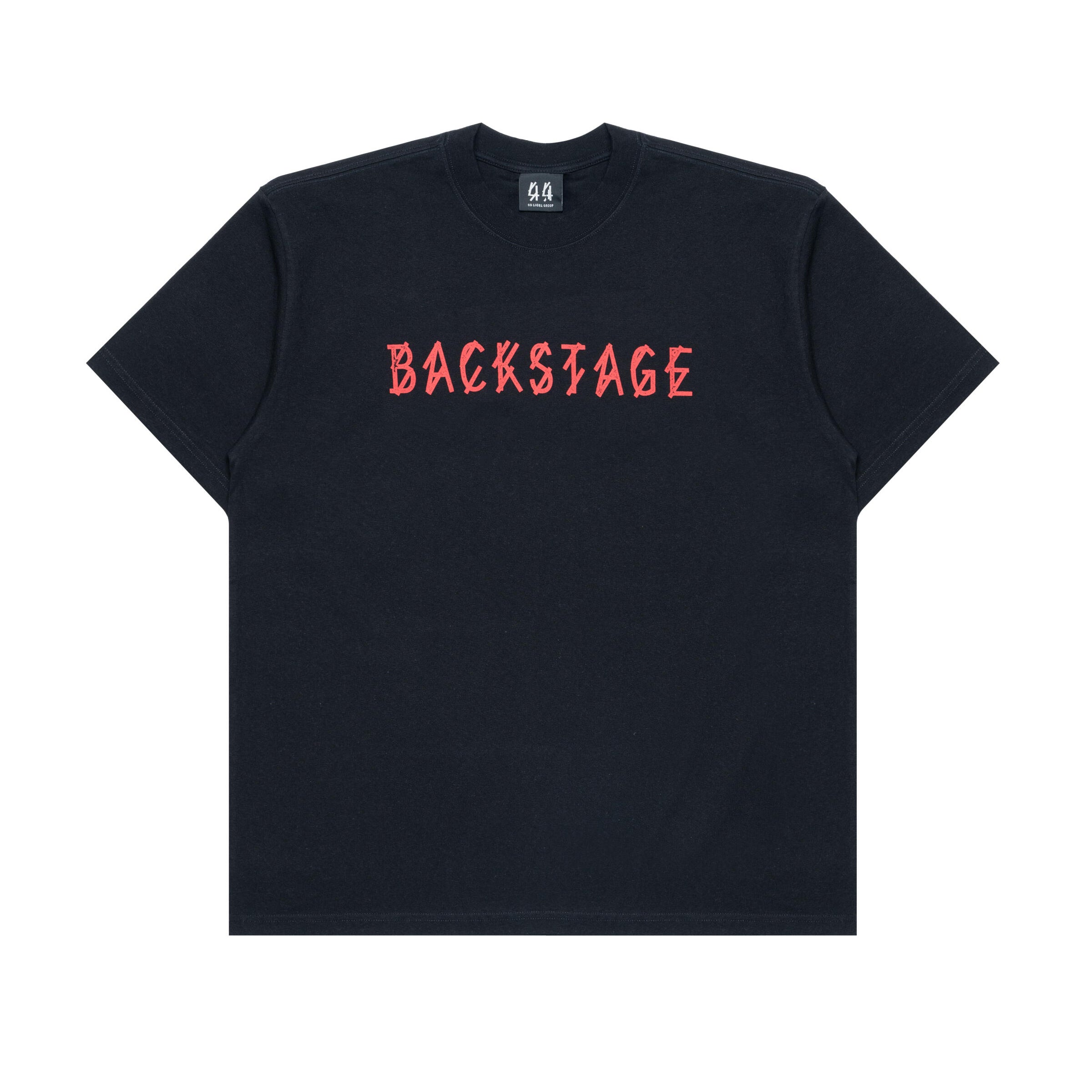 BACKSTAGE TEE E RED B.SUB | Men's Apparel | LABEL 44 | B0030556-FA582-P575 BACKSTAGE TEE E RED B.SUB | Men's Apparel | LABEL 44 | B0030556-FA582-P575