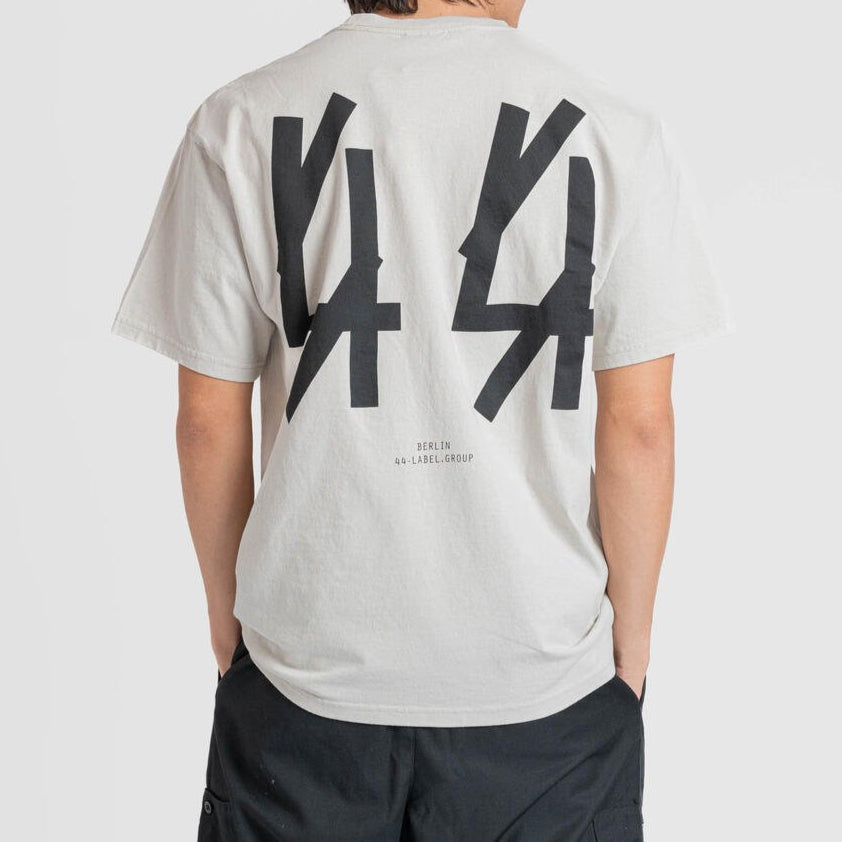 CLASSIC TEE ICE WHITE+44SOLID BLK | Men's Apparel | LABEL 44 | B0030556-FA582-P588 CLASSIC TEE ICE WHITE+44SOLID BLK | Men's Apparel | LABEL 44 | B0030556-FA582-P588