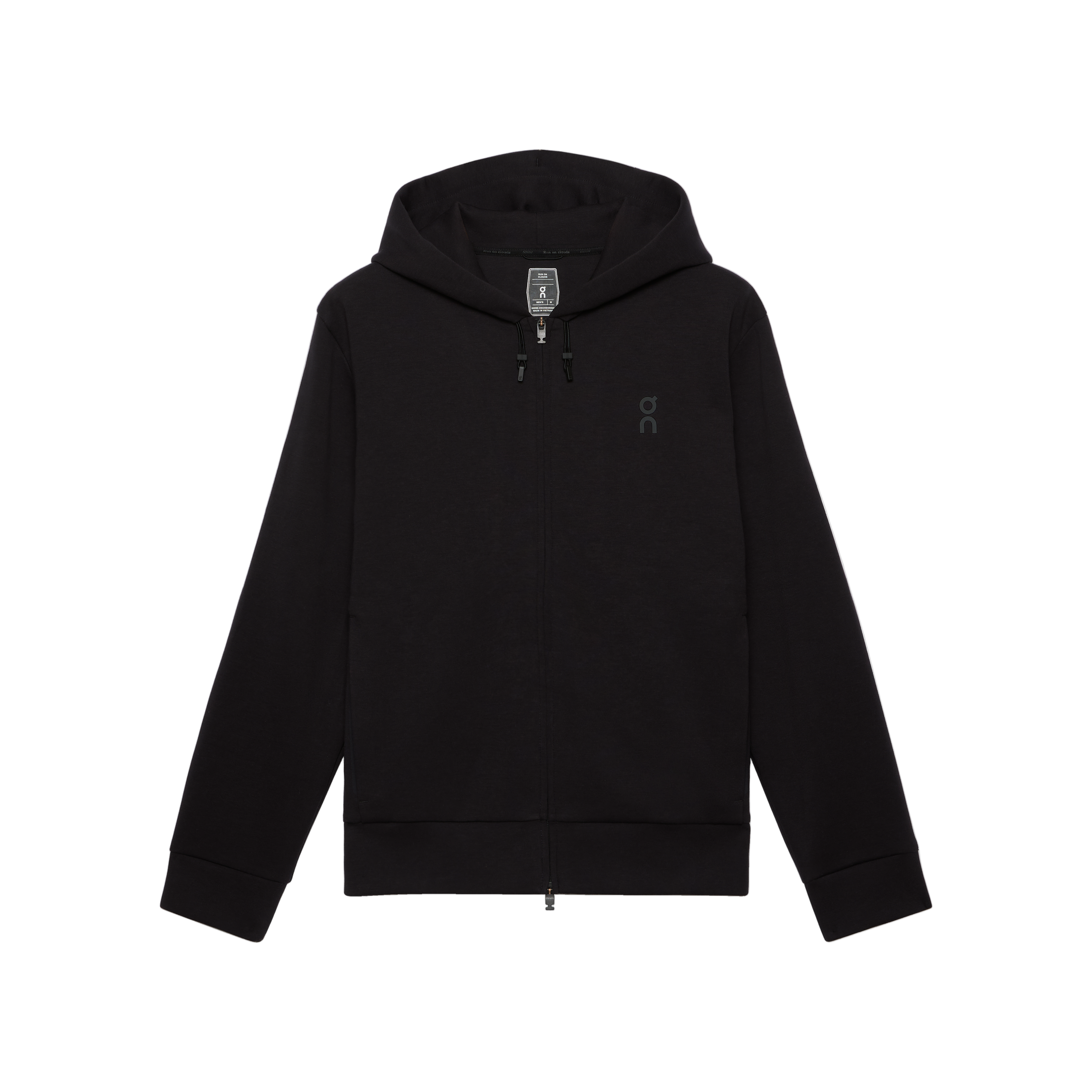 Focus Tech Zip Hoodie 1 M Black | Men's Apparel | On | 1MF30300553 Focus Tech Zip Hoodie 1 M Black | Men's Apparel | On | 1MF30300553