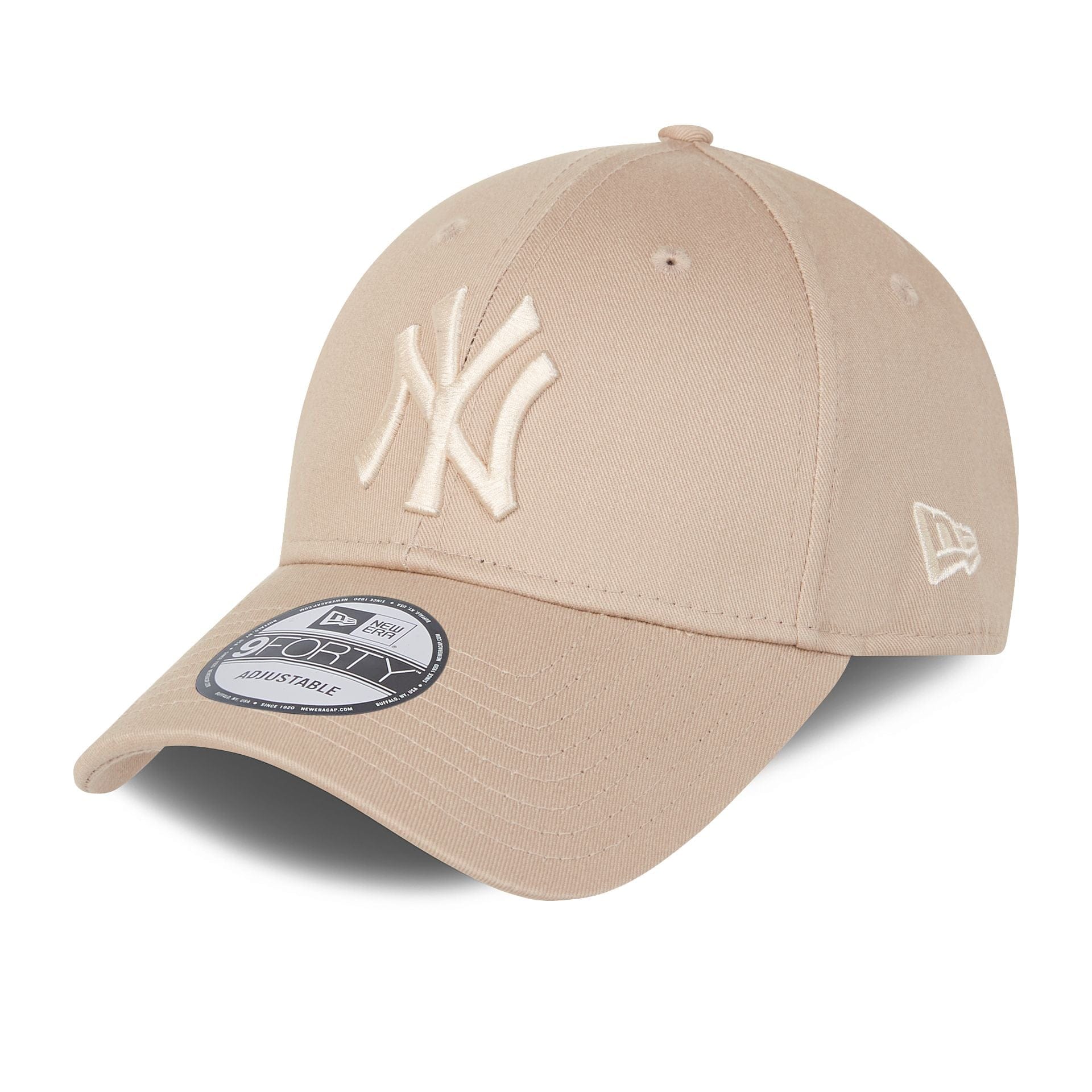 New York Yankees MLB Colour Essentials Beige 9FORTY Cap | Accessories | NEW ERA | 60244714 New York Yankees MLB Colour Essentials Beige 9FORTY Cap | Accessories | NEW ERA | 60244714