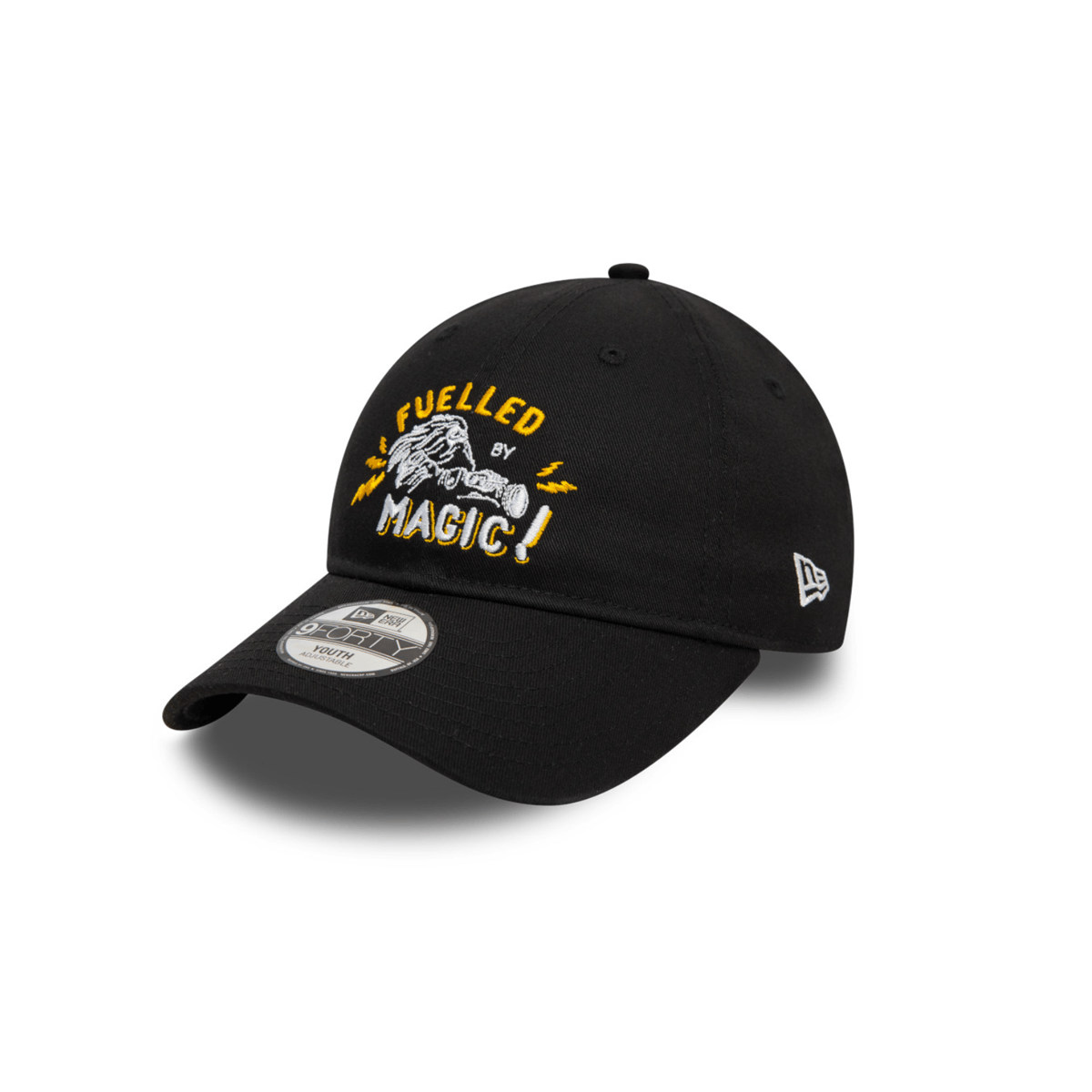 Youth Harry Potter Fuelled By Magic Black 9TWENTY Adjustable Cap | Accessories | NEW ERA | 60595400 Youth Harry Potter Fuelled By Magic Black 9TWENTY Adjustable Cap | Accessories | NEW ERA | 60595400