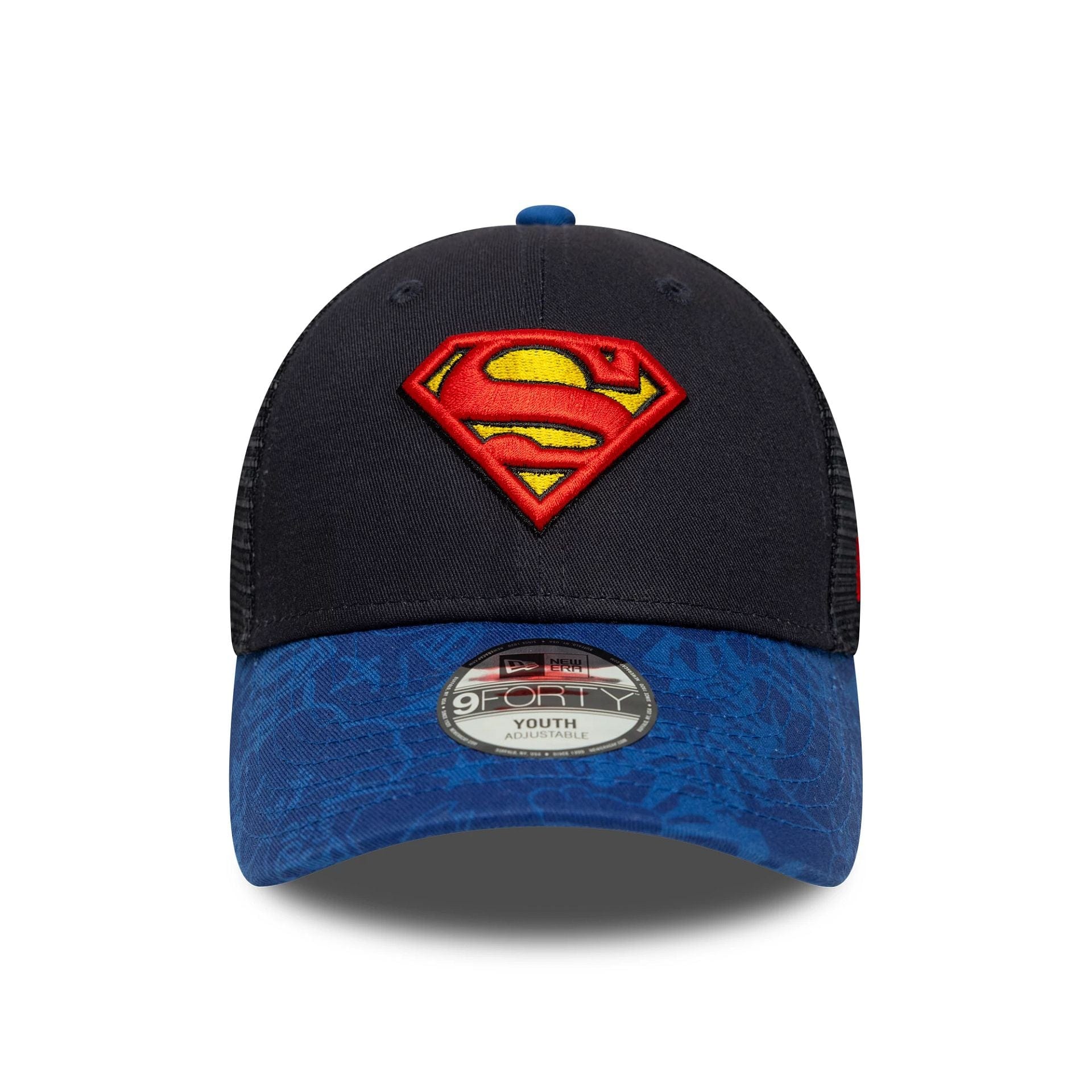 Superman Youth DC Blue 9FORTY Trucker Adjustable Cap | Accessories | NEW ERA | 60691142