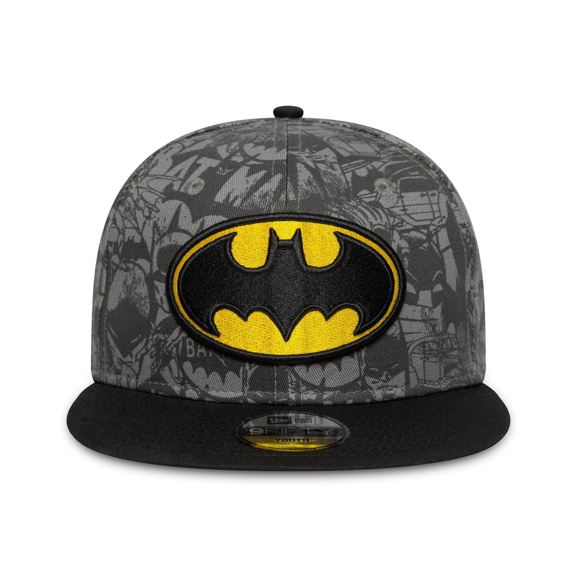 Batman Youth DC Black 9FIFTY Snapback Adjustable Cap | Accessories | NEW ERA | 60691146 Batman Youth DC Black 9FIFTY Snapback Adjustable Cap | Accessories | NEW ERA | 60691146