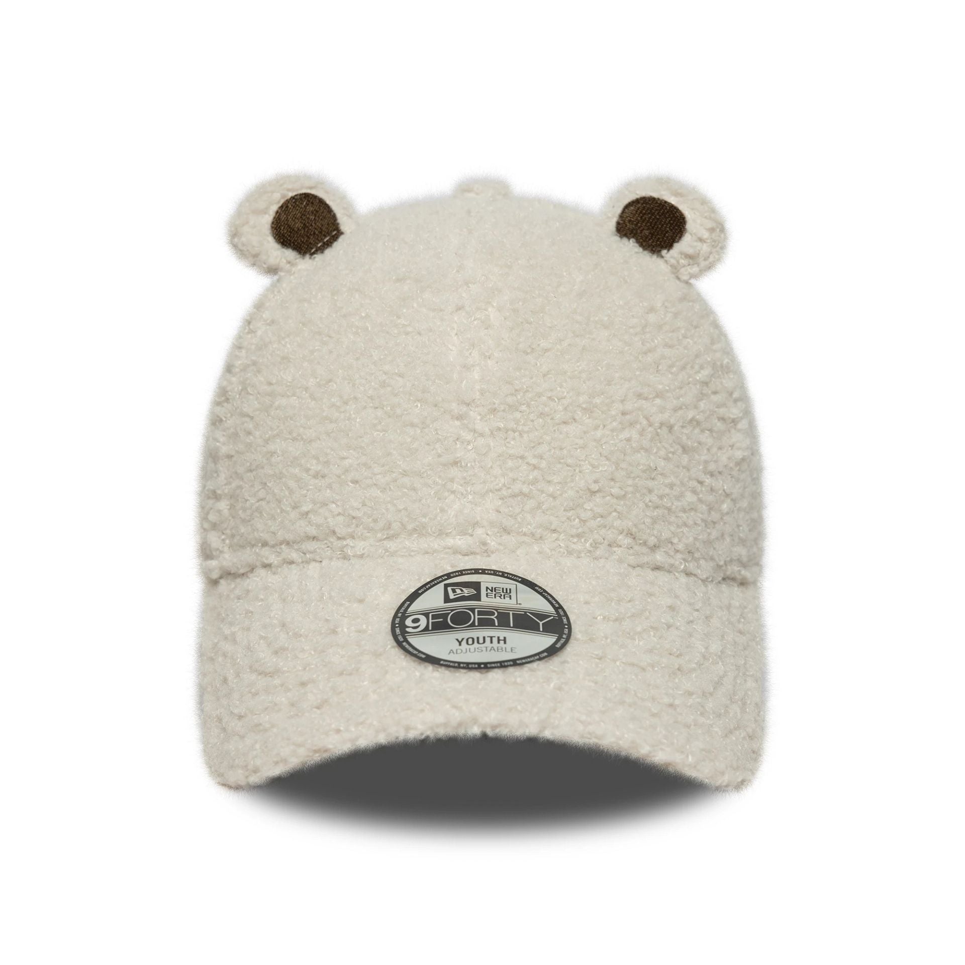 Child New Era Winter Borg Cream 9FORTY Adjustable Cap | Accessories | NEW ERA | 60691149