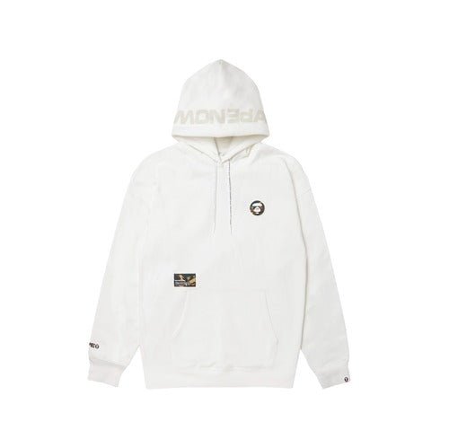 AAPE Moonface camo patch hoodie IVORY – SolesStoleMySoul