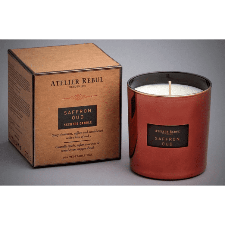 SCENTED CANDLE SAFFRON OUD 210GR | ATELIER | AT02548