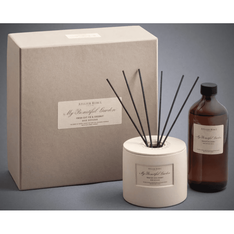 ATELIER REBUL FRESH CUT FIG & COCONUT REED DIFFUSER 450ML UNISEX | ATELIER | AT02303