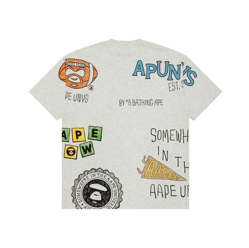 AAPE THEME MAIN TEE | Men's Apparel | AAPE | AAPTEM1627XAOWH1 AAPE THEME MAIN TEE | Men's Apparel | AAPE | AAPTEM1627XAOWH1