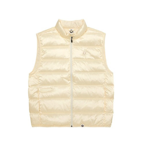 AAPE NOW DOWN VEST Ivory | Men's Apparel | AAPE | AAPDNM7719XXPIVX AAPE NOW DOWN VEST Ivory | Men's Apparel | AAPE | AAPDNM7719XXPIVX