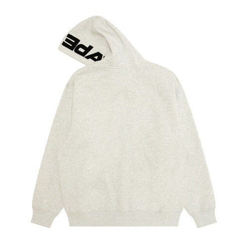 AAPE NOW ZIP UP HOODIE Heather White | Men's Apparel | AAPE | AAPSWMC358XAPWH2 AAPE NOW ZIP UP HOODIE Heather White | Men's Apparel | AAPE | AAPSWMC358XAPWH2