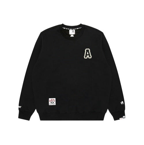 AAPE BASIC CREW NECK SWEAT black | Men's Apparel | AAPE | AAPSWMC375XXPBKX AAPE BASIC CREW NECK SWEAT black | Men's Apparel | AAPE | AAPSWMC375XXPBKX
