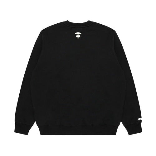 AAPE BASIC CREW NECK SWEAT black | Men's Apparel | AAPE | AAPSWMC375XXPBKX AAPE BASIC CREW NECK SWEAT black | Men's Apparel | AAPE | AAPSWMC375XXPBKX