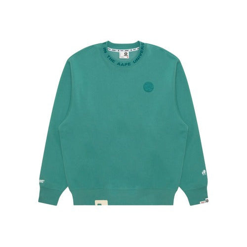 AAPE MAIN CREW NECK SWEAT Blue | Men's Apparel | AAPE | AAPSWMC380XXPBLR AAPE MAIN CREW NECK SWEAT Blue | Men's Apparel | AAPE | AAPSWMC380XXPBLR