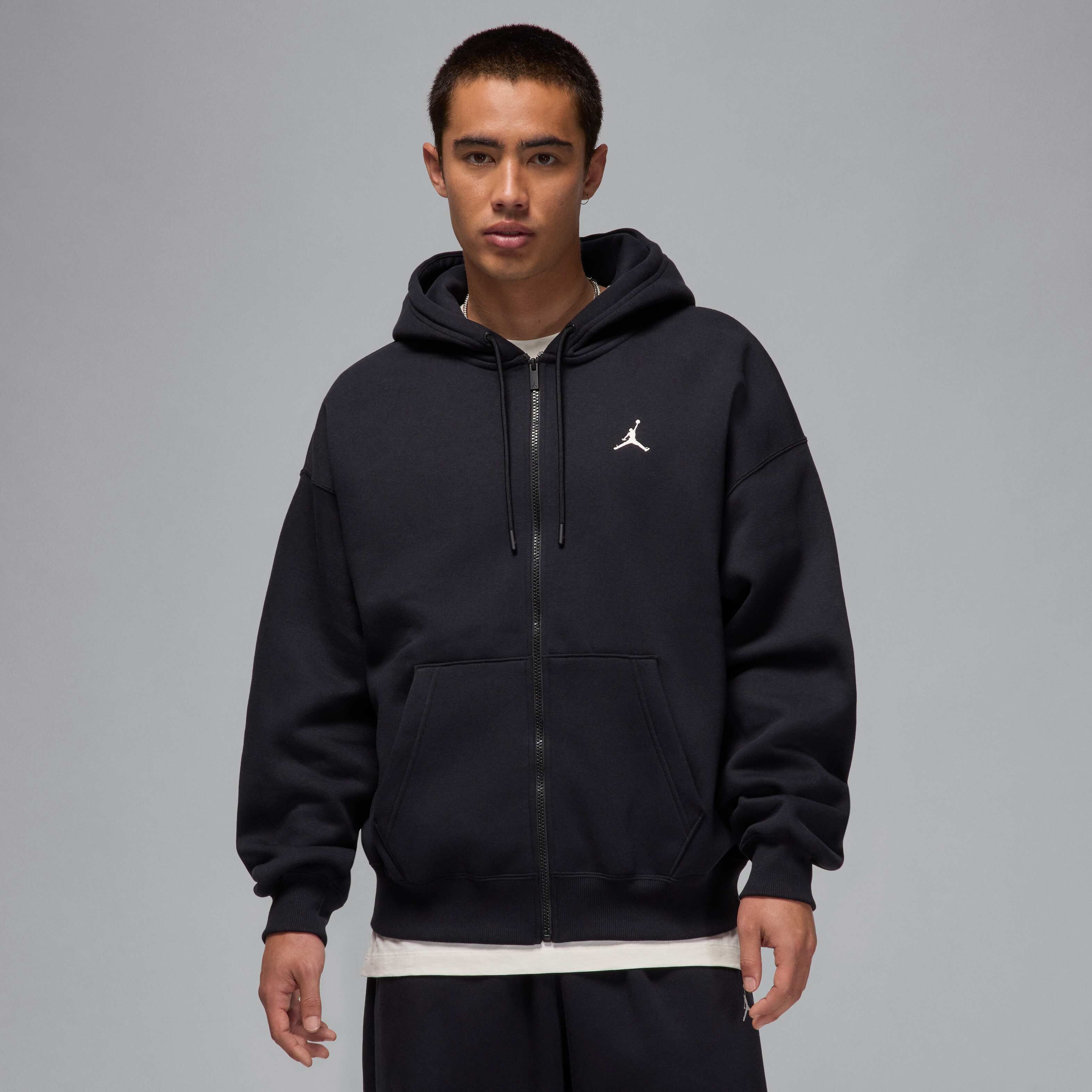 Jordan Brooklyn Fleece Men's Oversized Full-Zip Hoodie | Men's Apparel | Jordan | IB7231-010