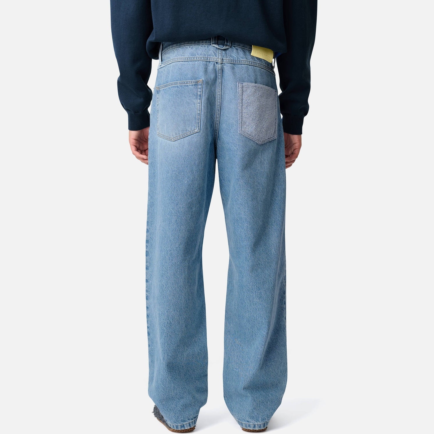 Zine Embroidered Patch Jeans | Men's Apparel | AXEL ARIGATO | A3266001 Zine Embroidered Patch Jeans | Men's Apparel | AXEL ARIGATO | A3266001