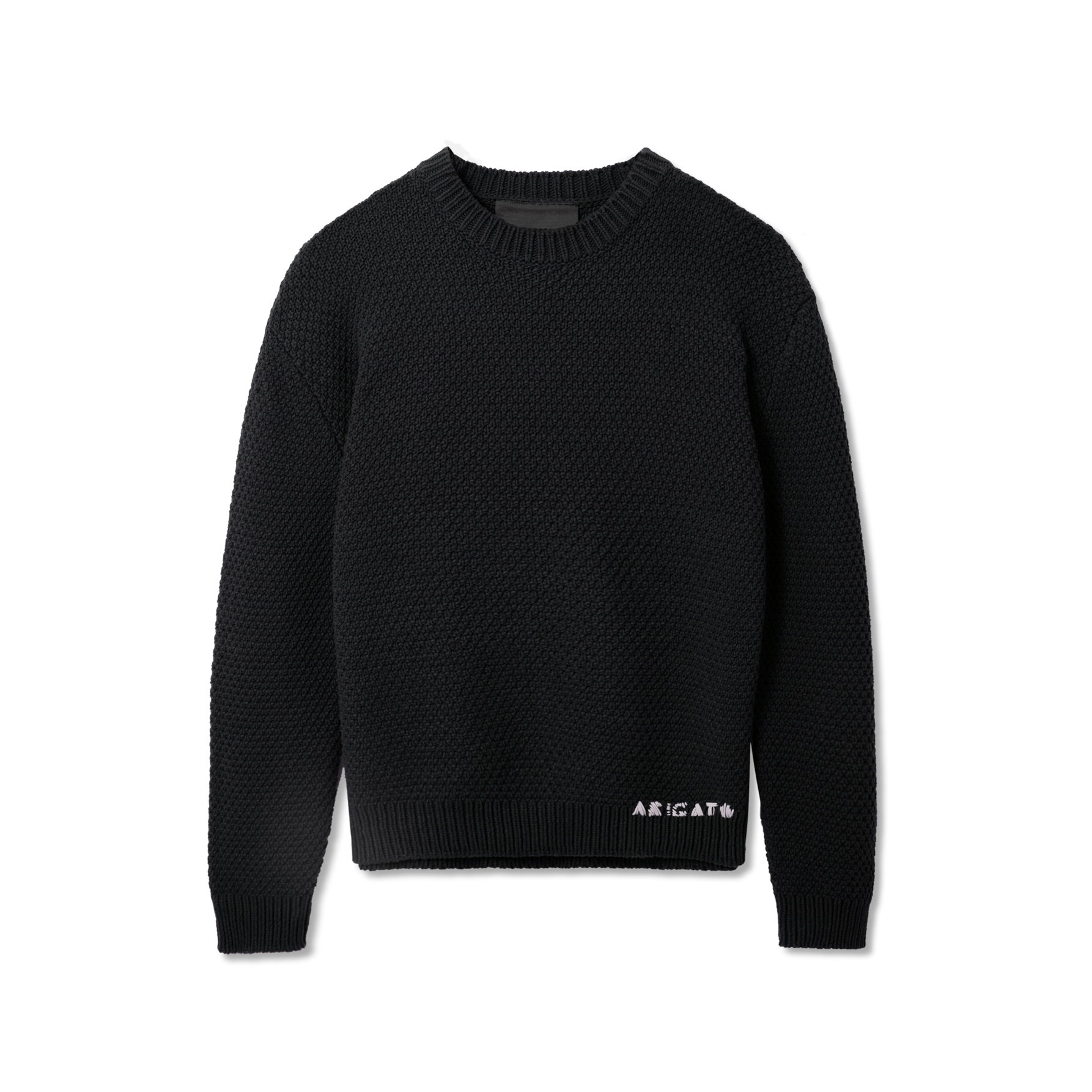 Block Sweater Black | Men's Apparel | AXEL ARIGATO | A3331003 Block Sweater Black | Men's Apparel | AXEL ARIGATO | A3331003