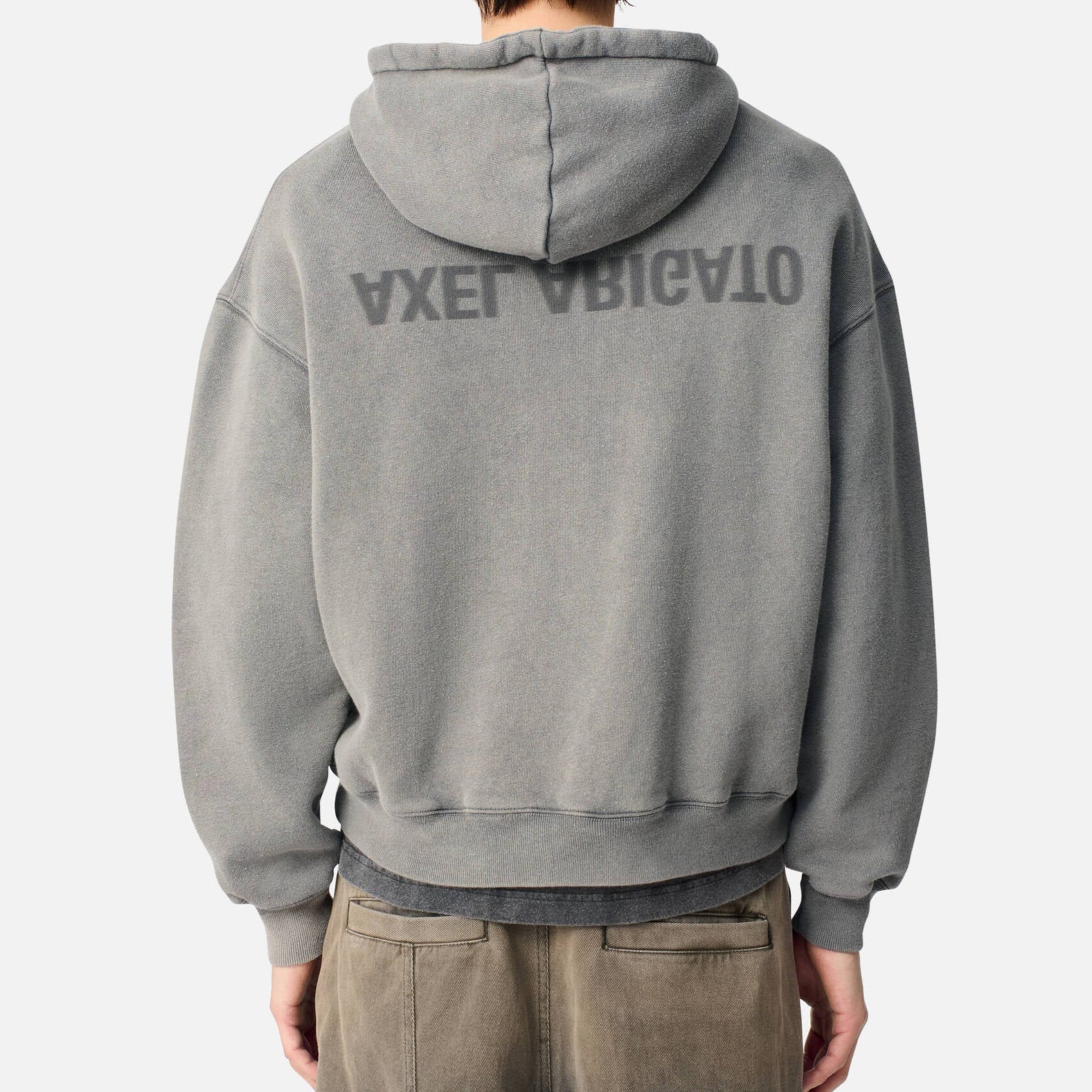 Distort Washed Hoodie Slate Grey | Unisex Apparel | AXEL ARIGATO | A3434001 Distort Washed Hoodie Slate Grey | Unisex Apparel | AXEL ARIGATO | A3434001