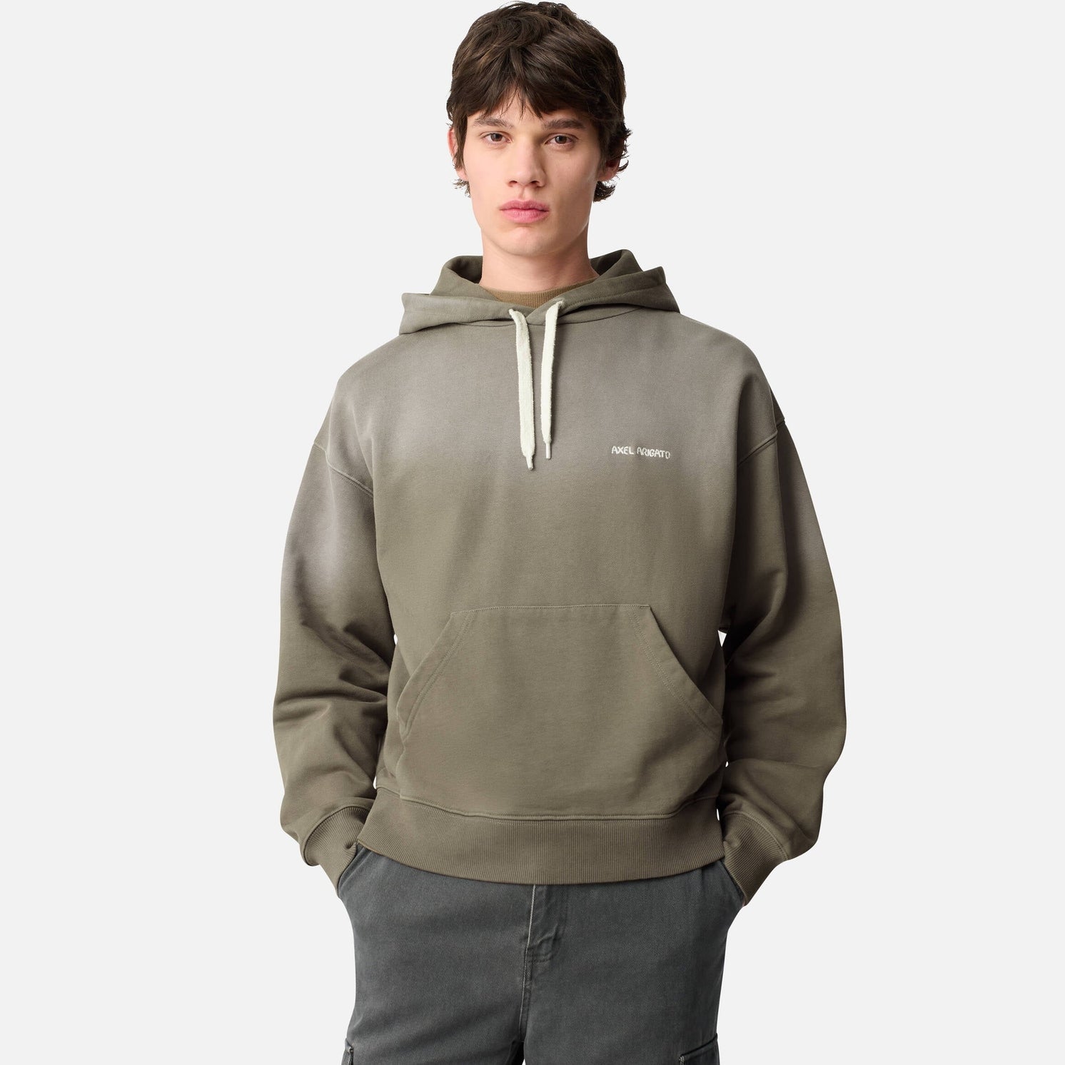 Ethos Hoodie Brown | Men's Apparel | AXEL ARIGATO | A3454001 Ethos Hoodie Brown | Men's Apparel | AXEL ARIGATO | A3454001