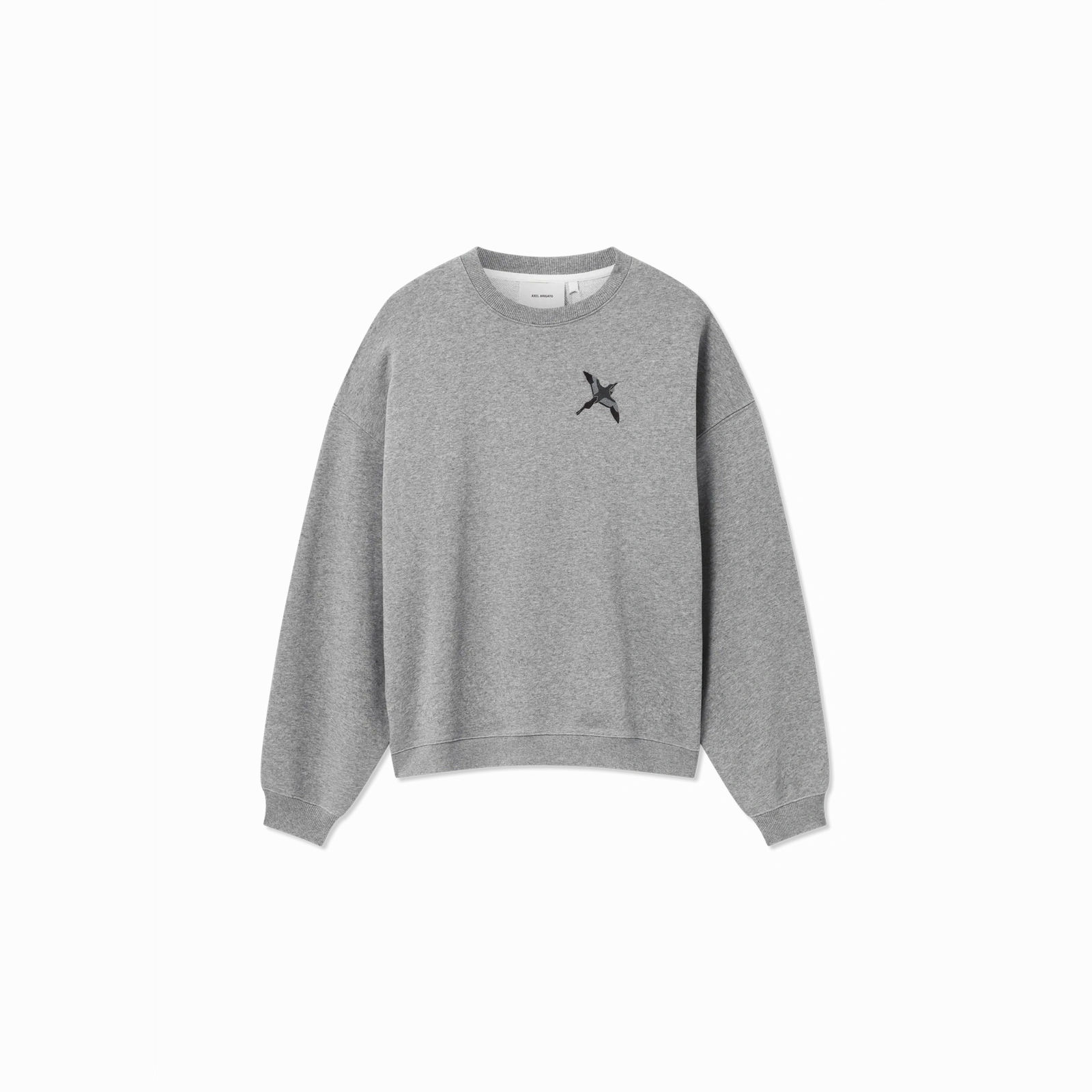 Micro Bee Bird Sweater Grey Melange | Unisex Apparel | AXEL ARIGATO | A3457003 Micro Bee Bird Sweater Grey Melange | Unisex Apparel | AXEL ARIGATO | A3457003