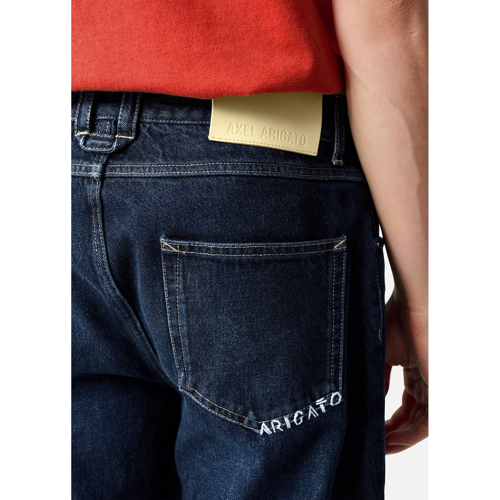 Archive Straight Jeans Dark Blue | Men's Apparel | AXEL ARIGATO | A3537001 Archive Straight Jeans Dark Blue | Men's Apparel | AXEL ARIGATO | A3537001