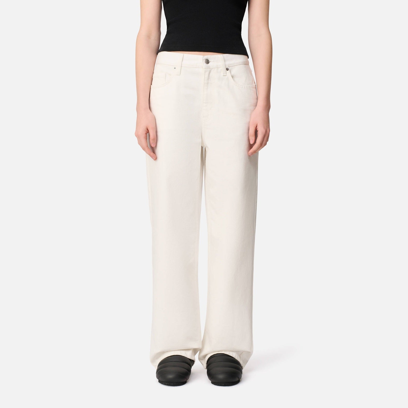 Lidia Straight Jeans White | Women's Apparel | AXEL ARIGATO | A3801002 Lidia Straight Jeans White | Women's Apparel | AXEL ARIGATO | A3801002