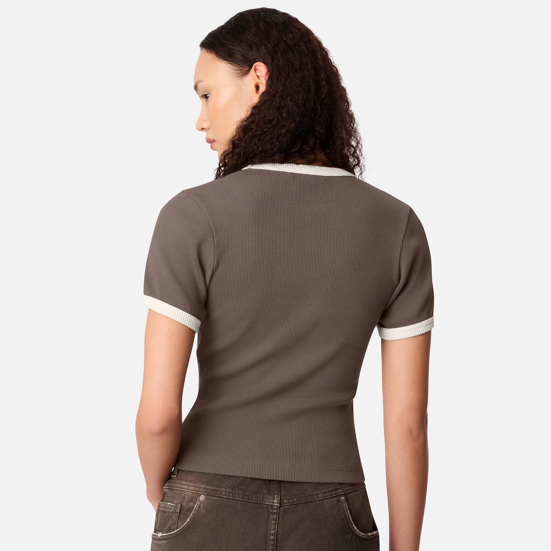 Dahlia T-Shirt Coffee Brown | Women's Apparel | AXEL ARIGATO | A4167003 Dahlia T-Shirt Coffee Brown | Women's Apparel | AXEL ARIGATO | A4167003