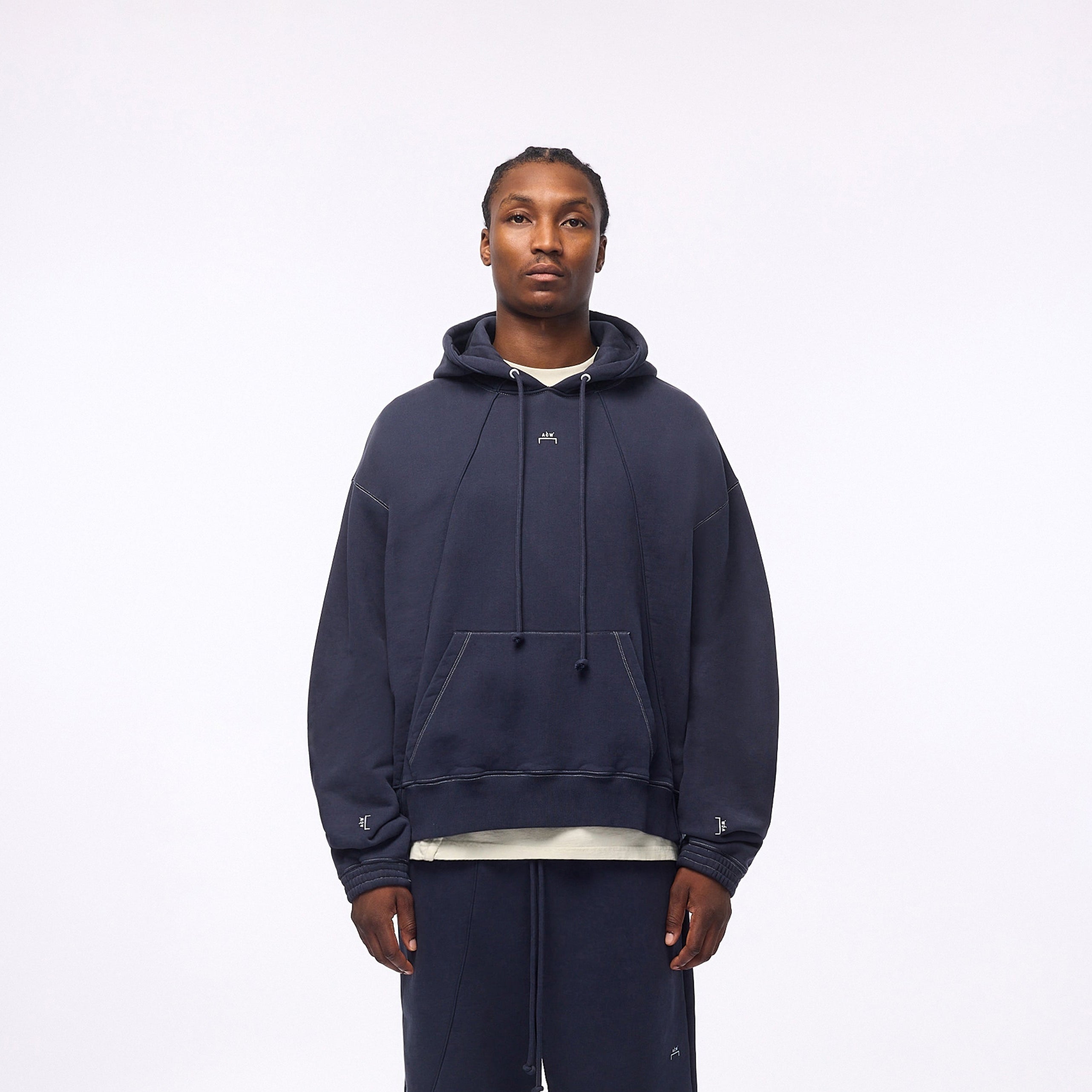 Knitted MILLBANK HOODIE BLUE | Men's Apparel | A-COLD-WALL | ACWMW231 BLU Knitted MILLBANK HOODIE BLUE | Men's Apparel | A-COLD-WALL | ACWMW231 BLU