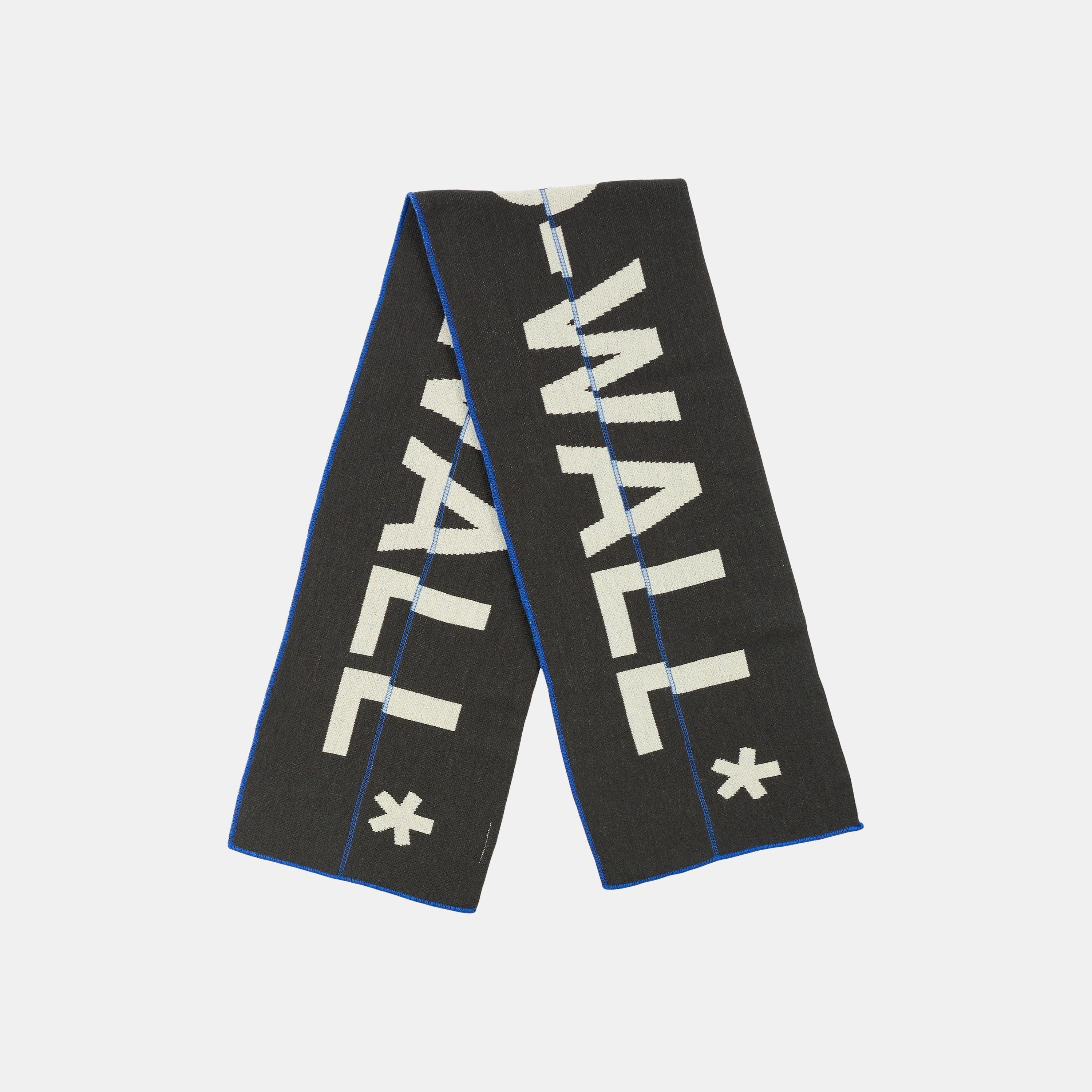 Typographic Scarf Slate | Accessories | A-COLD-WALL | ACWUA224 GRY Typographic Scarf Slate | Accessories | A-COLD-WALL | ACWUA224 GRY