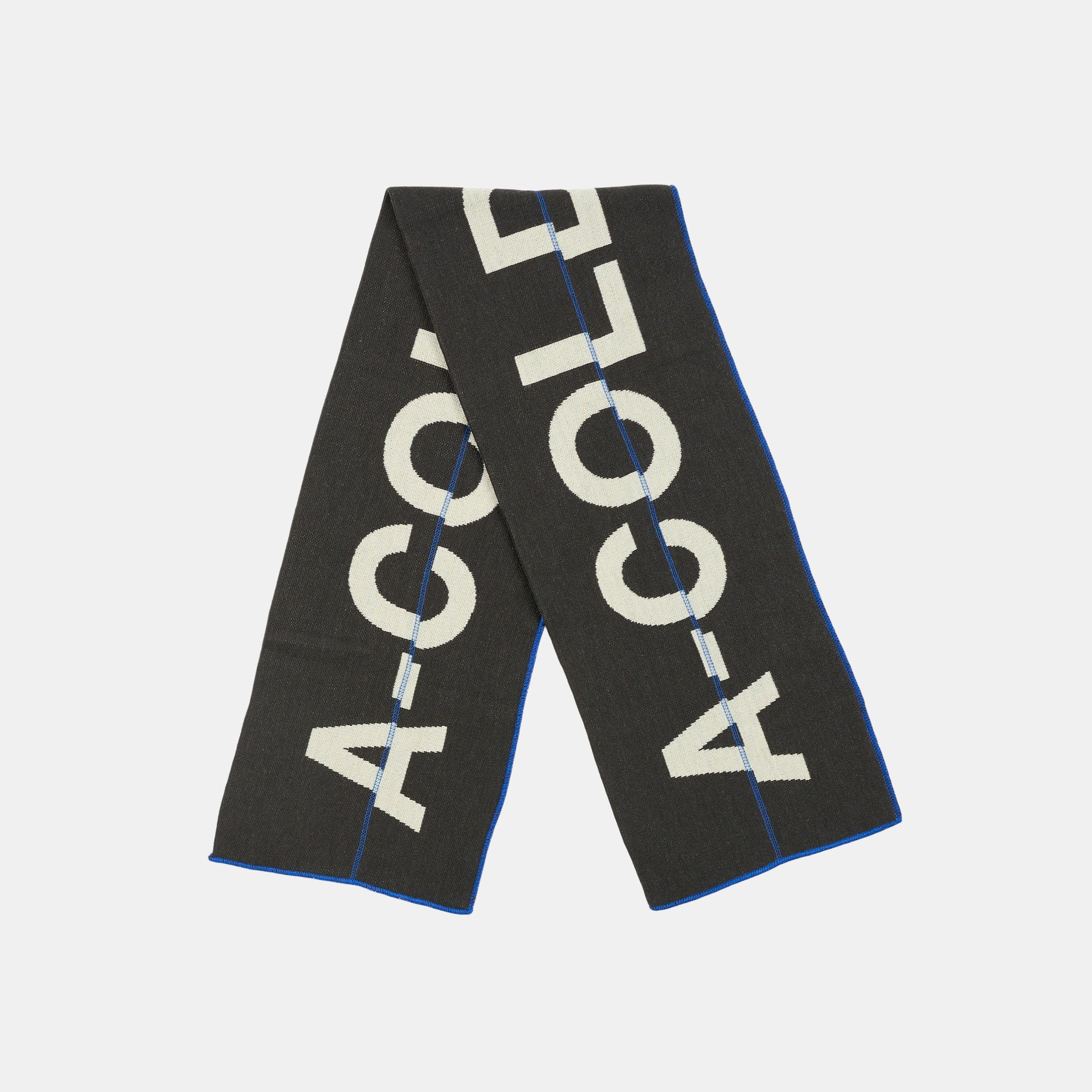 Typographic Scarf Slate | Accessories | A-COLD-WALL | ACWUA224 GRY Typographic Scarf Slate | Accessories | A-COLD-WALL | ACWUA224 GRY