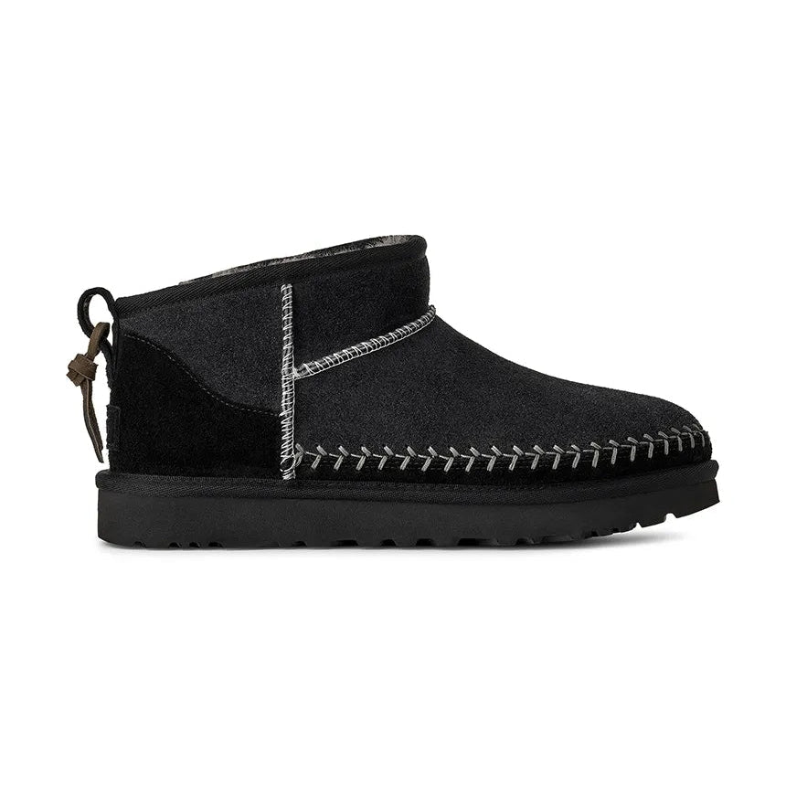 W Classic Ultra Mini Biarritz BLACK | Women's Footwear | UGG | 1171538 BLK W Classic Ultra Mini Biarritz BLACK | Women's Footwear | UGG | 1171538 BLK