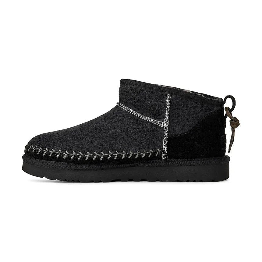 W Classic Ultra Mini Biarritz BLACK | Women's Footwear | UGG | 1171538 BLK W Classic Ultra Mini Biarritz BLACK | Women's Footwear | UGG | 1171538 BLK