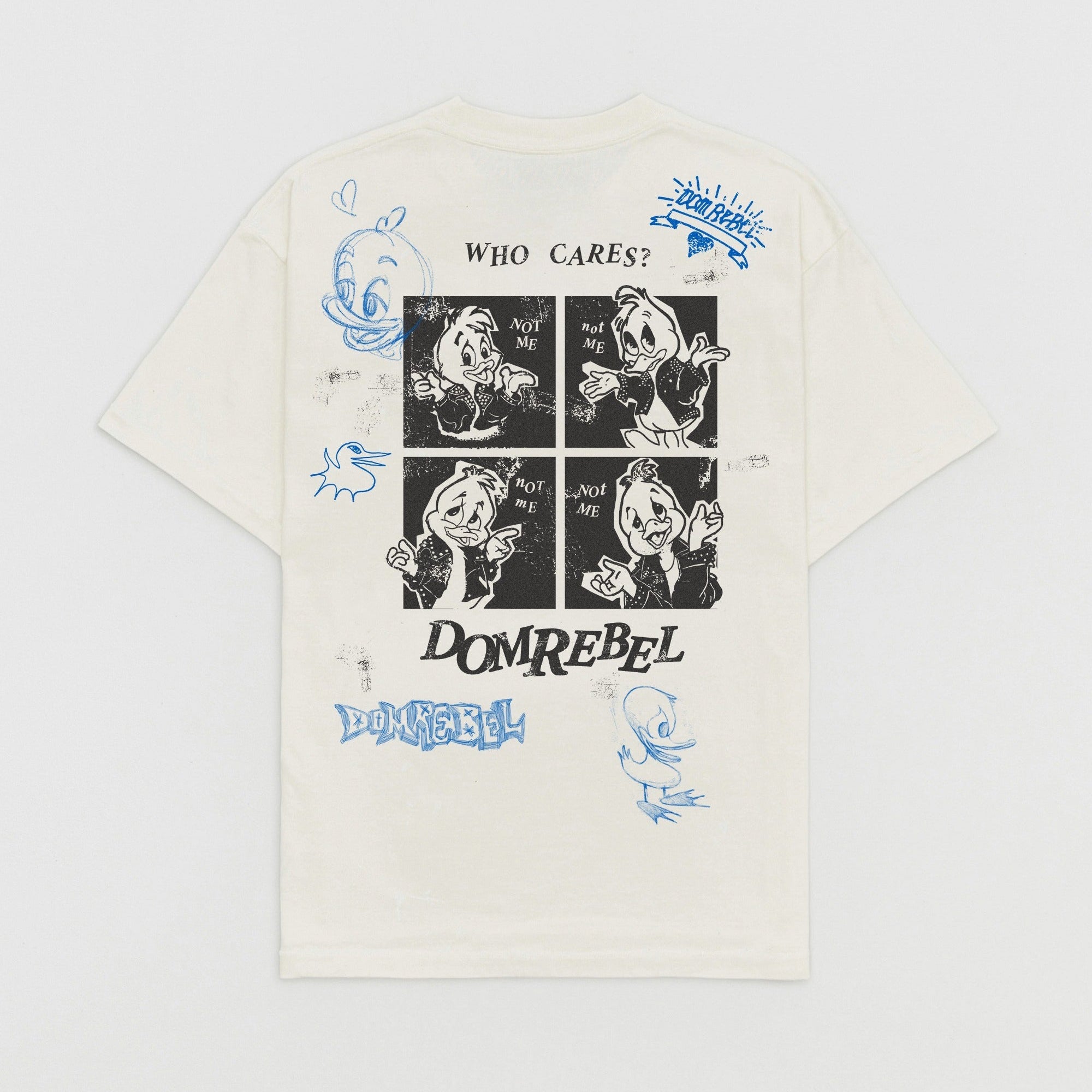 WHO CARES - T-SHIRT OLDWHITE | Men's Apparel | Domrebel | WHO CARES - T-SHIRT OLDWHITE WHO CARES - T-SHIRT OLDWHITE | Men's Apparel | Domrebel | WHO CARES - T-SHIRT OLDWHITE
