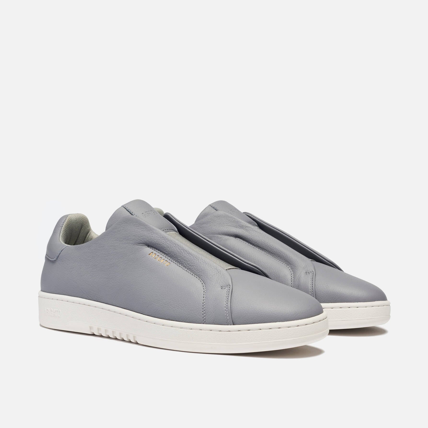 Dice Laceless Sneaker Grey/White | Men's Footwear | AXEL ARIGATO | F3053001 Dice Laceless Sneaker Grey/White | Men's Footwear | AXEL ARIGATO | F3053001