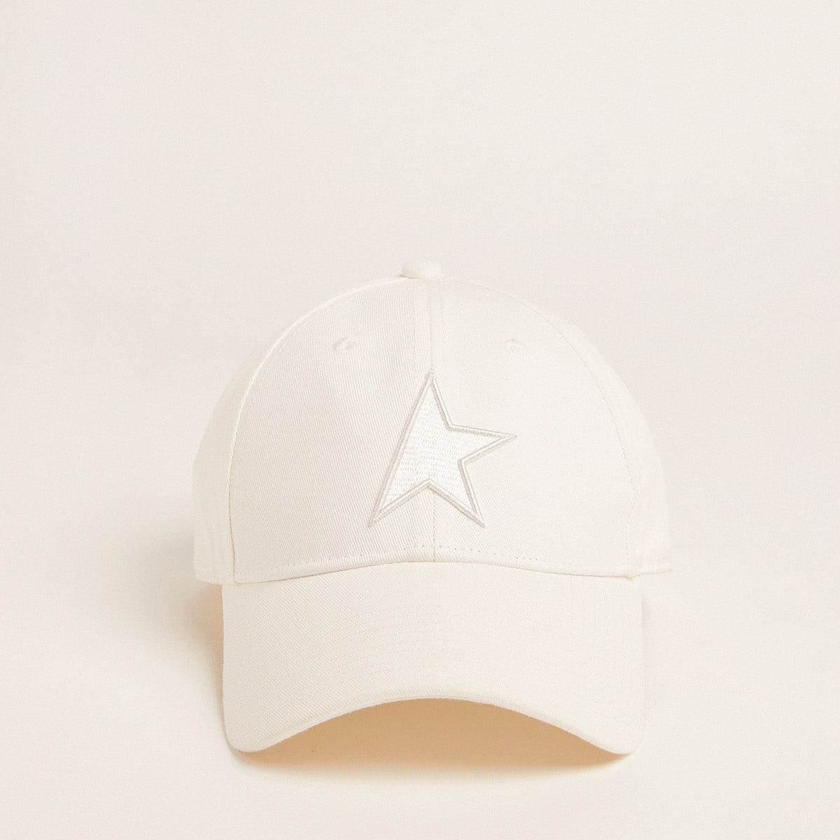 White baseball cap with star – SolesStoleMySoul